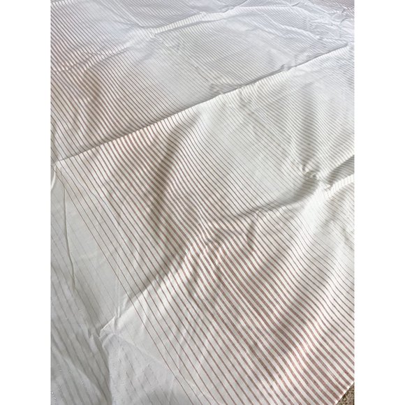 Pottery Barn Dorm Metallic Mirage Duvet Cover Full Queen Gold Silver Pink White - Picture 3 of 5